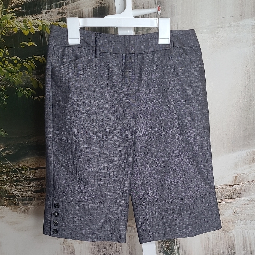 Bwear Womens 5 Charcoal Dressy Long Shorts